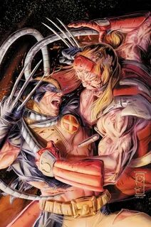 Wolverine vs. Omega Red - Doug Braithwaite Wolverine marvel,