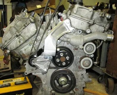 Check it out, a new 2gr-fe motor mount to allow supercharged