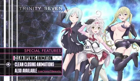 Blu-ray Review: Trinity Seven - The Complete Collection Anim