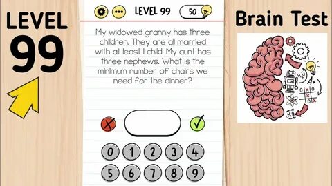 Brain Test Level 99 My Widowed Granny Has Three Children. Th