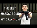 The Massage Gun For Champions HYDRAGUN REVIEW - YouTube