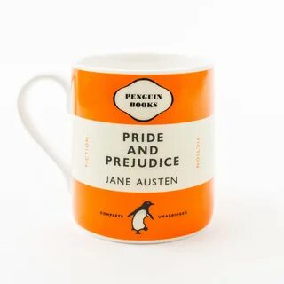 PRIDE AND PREJUDICE MUG - PENGUIN Foyles Bookstore