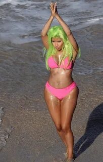 Nicki Minaj's physical appearance