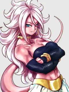 Safebooru - 1girl android 21 android 21 (good) bandeau bare 