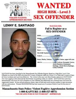 State Police Add 5 Fugitives To Most Wanted Sex Offenders Li