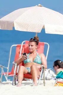 COLEEN ROONEY in Bikini on the Beach in Rio De Janiero - Haw