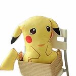 Crying Pikachu Shape Giant Pillow #CryingPikachuShapeGiantPi