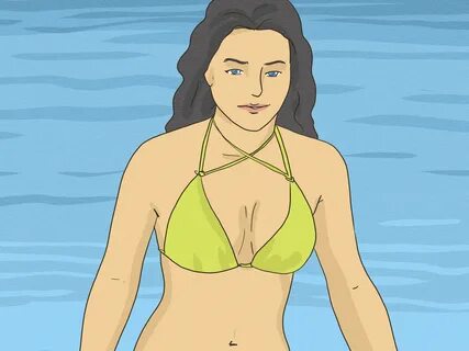 How to Wear a Triangle Bikini Top - wikiHow