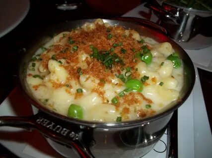 Mac n cheese at Gordan Ramsey Steak in Paris Las Vegas. Gord