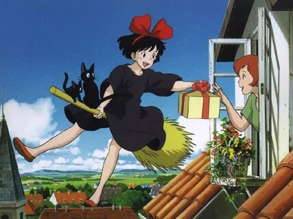 Castles in the Sky: Kiki's Delivery Service, by Aaron Pinkst