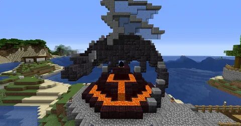 Dragon egg monument : Minecraft Minecraft, Minecraft statues