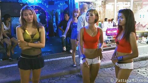 Pattaya Walking Street Nightlife Freelancer, Ladyboys, GoGo 