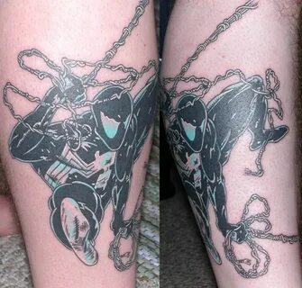 Spider Man Black Costume Spiderman tattoo, Tattoos for guys,