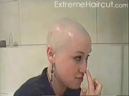 ExtremeHaircut model - Kinky hairdresser - shaved head - You