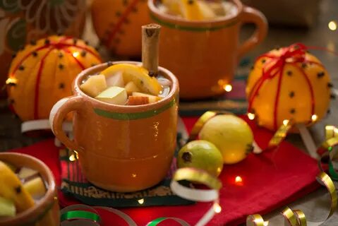 Ponche Navideño Mexican Christmas Punch - Nibbles and Feasts