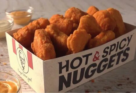 KFC launch hot and spicy nuggets New Idea Food
