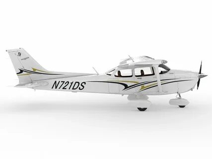 cessna 172 skyhawk 3D Models in Commercial 3DExport