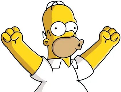 Homer Simpson Woohoo Meme Clipart - Full Size Clipart (#5346