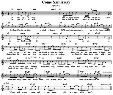 Come Sail Away