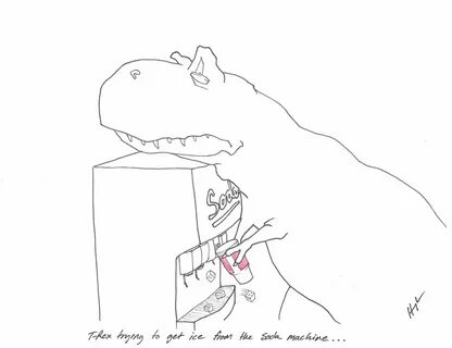 An entire tumblr devoted to t-rex trying...to do things with