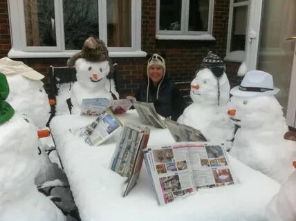 Meanwhile in Scotland Funny snowman, Snowman, Snow fun