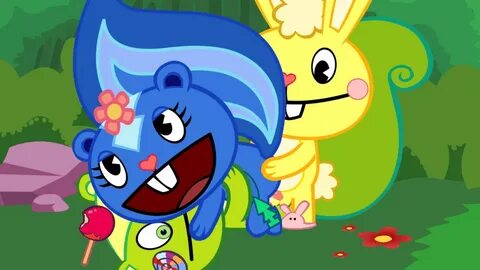 Post 3355301: Cuddles Happy_Tree_Friends Nutty Petunia anima