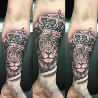 Pin by Дамир Турсунов on I N K Crown tattoo design, Mens lio