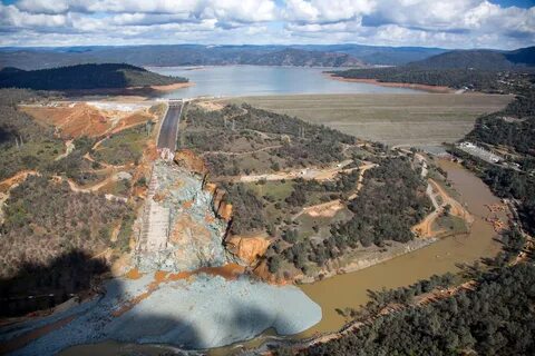 Así ha quedado la presa Oroville después de las tormentas en