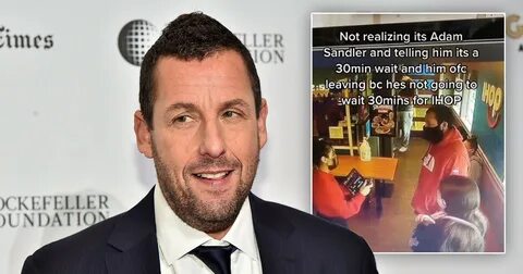 Adam Sandler Responds to Getting Turned Down at IHOP!
