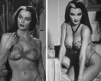 Now you know why Herman was always smiling Yvonne de carlo, 