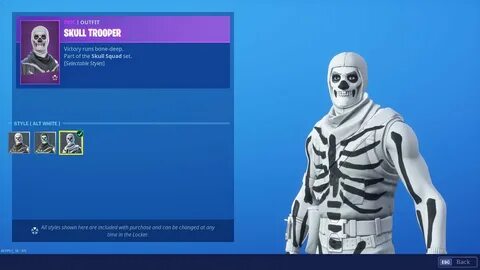 Skull Trooper And Skull Ranger Are Back! (Fortnite Battle Ro