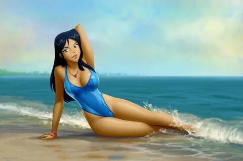 Wallpaper : model, sea, sitting, blue, cartoon, swimwear, cl
