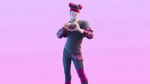 #300889 Pinkie, Fortnite, Valentines, Skin, Outfit, 4K wallp