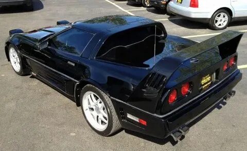 Custom Black C4 Corvette Makes You Say Hmmm. Corvette, Chevr