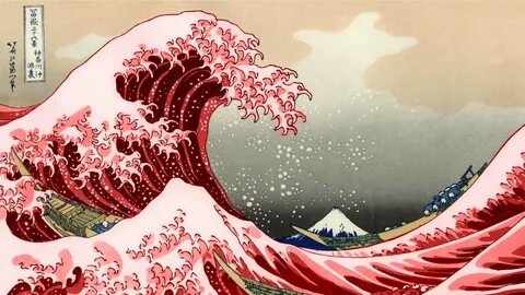 Японские волны обои - 33 фото - картинки и рисунки: скачать 