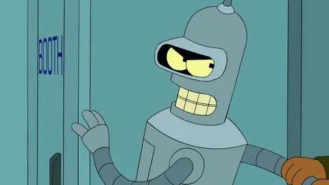 Создать мем "бендер из футурамы, bender, футурама серия про 