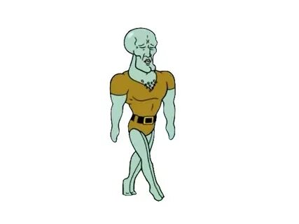 "Handsome Squidward" by Camillag24 Redbubble