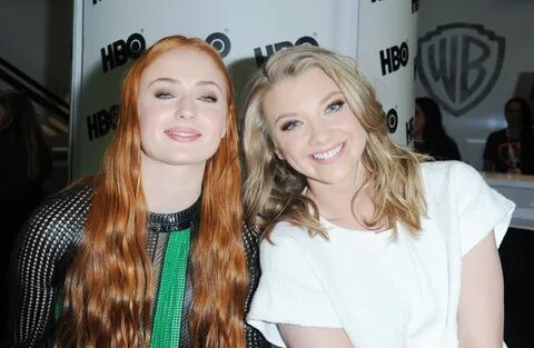 Sophie Turner and Natalie Dormer at 2015 San Diego Comic Con