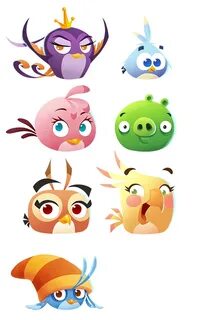 Lead Artist for Angry Birds Stella POP! game project Angry b