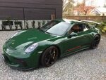 Irish Green 2018 Porsche 911 GT3 with CCX Options Shows the 
