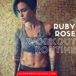 Ruby Rose Workout Ruby rose, Celebrity workout, Workout