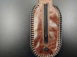Кошелек NEW BROWN COIN purse SLAP JACK Tactical leather EDC 