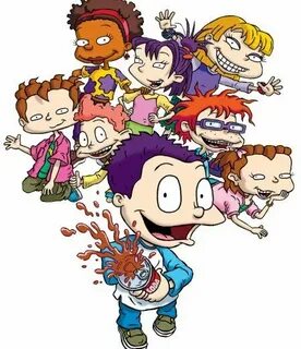 Chuckie, Dil, Phil, Tommy, Angelica, Kimi, Lil and Susie Rug