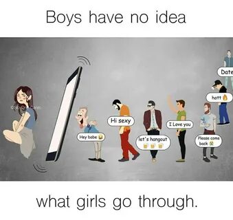 Boys have no idea what girls go through meme - AhSeeit