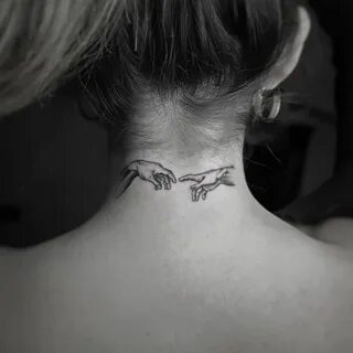 kleine tattoos frauen nacken in 2020 Tattoo hals, Hals tatto