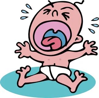 Crying Infant Cartoon Child Clip Art - Crying Infant Cartoon