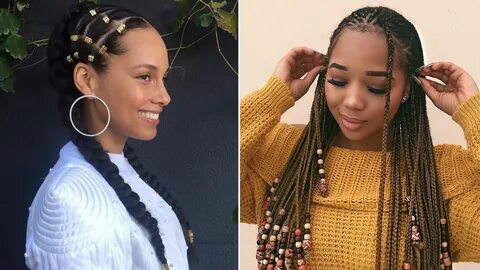 The Braids-and-Beads Trend Is Taking Over Instagram Braids w