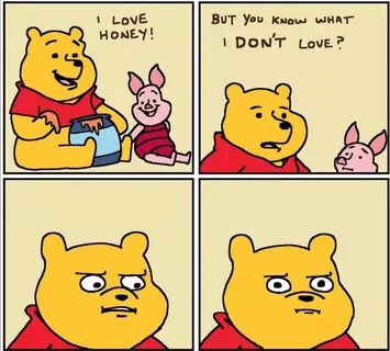 serious winnie the pooh Blank Template - Imgflip