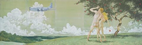 Bare buttocks of Adam and Eve trigger military art controver