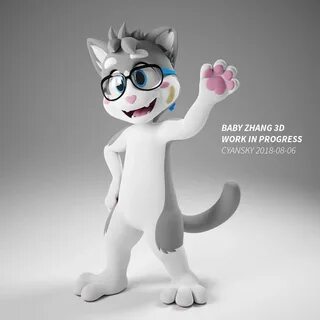 Baby Zhang in 3D! (still WIP) Furry Amino